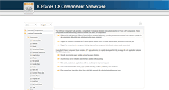 Desktop Screenshot of component-showcase.icesoft.org