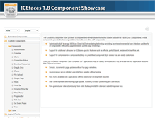 Tablet Screenshot of component-showcase.icesoft.org
